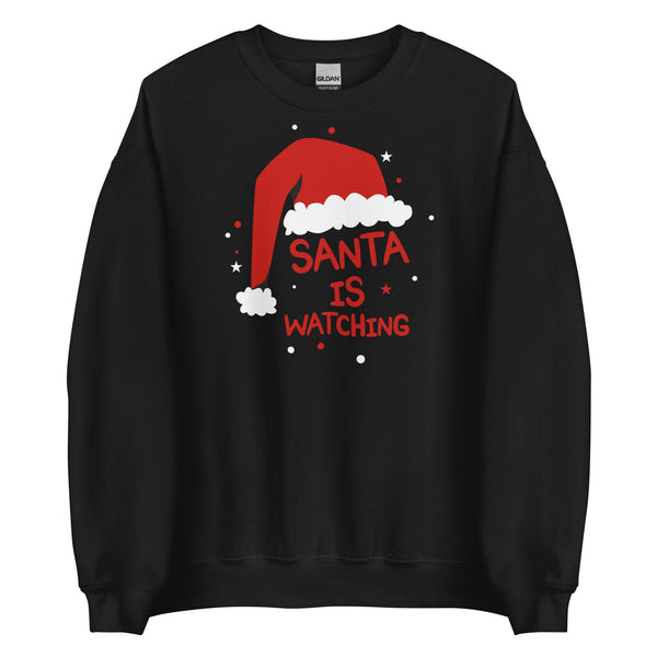 Sweatshirt: Santa is watching