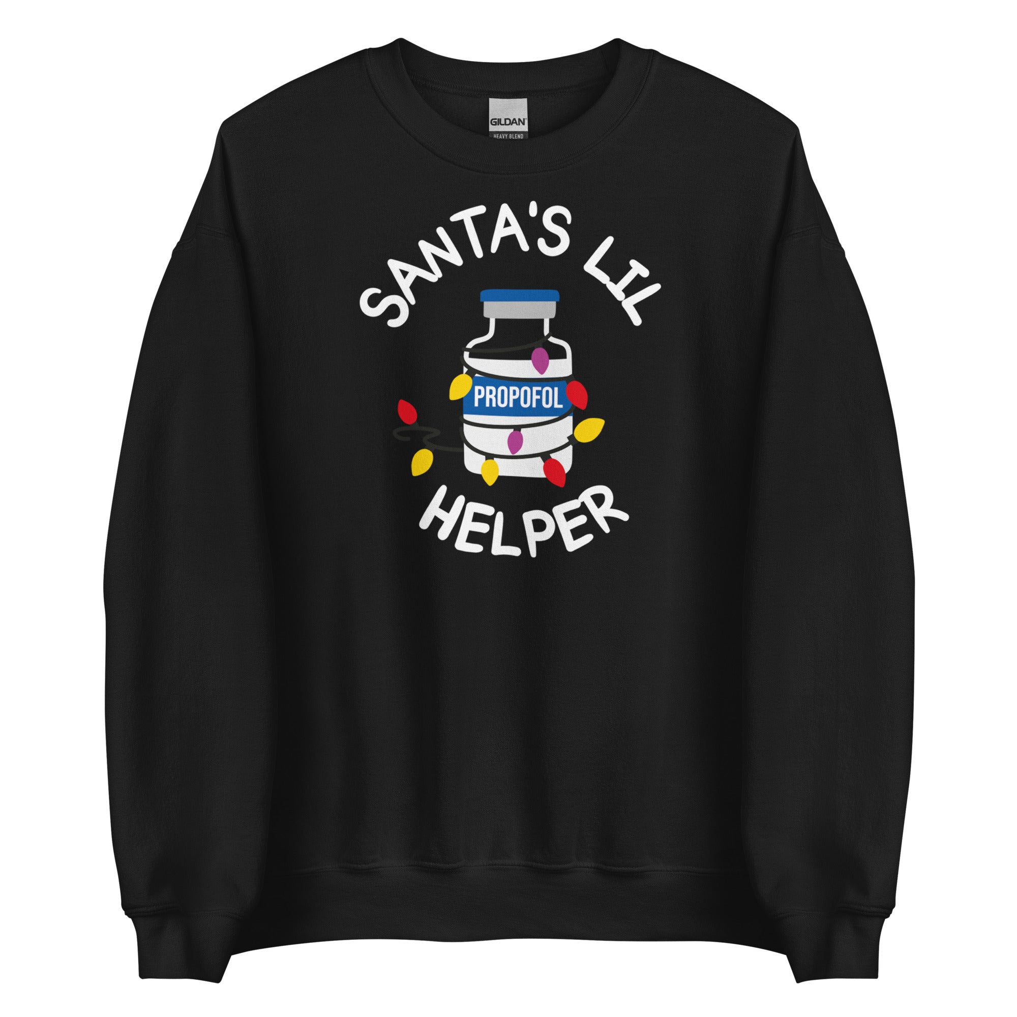 Sweatshirt: Santa's lil helper