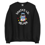 Sweatshirt: Santa's lil helper
