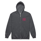 Embroidered Full-Zip Hoodie: Overstimulated Nurse Club