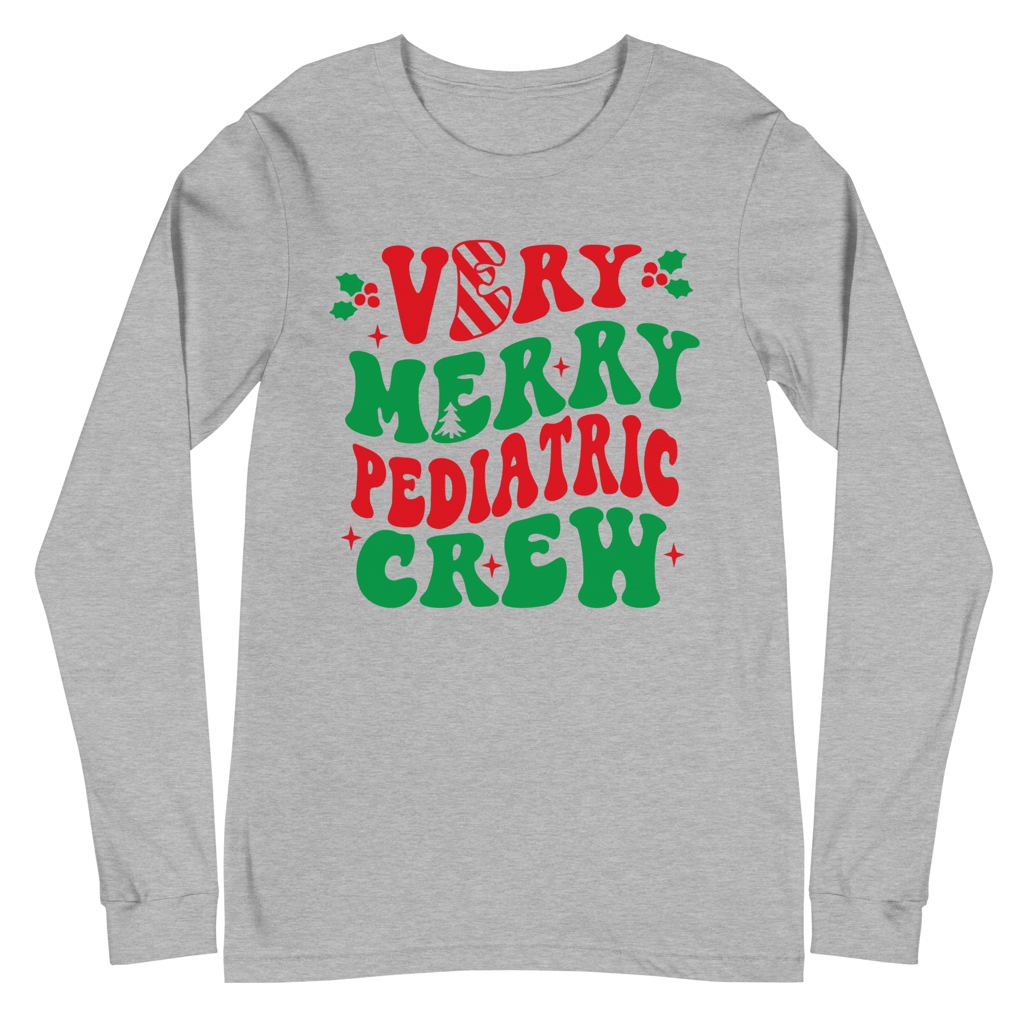 Very Merry Pediatric Crew - Long Sleeve