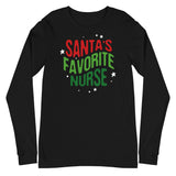 Santa's Favorite Nurse - Long Sleeve