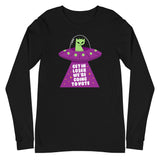 Alien Cat: We're going to vote - long sleeve