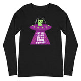 Alien Cat: We're going to vote - long sleeve