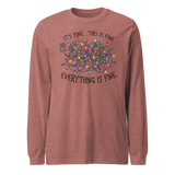 It's Fine Christmas Light Bundle - Long Sleeve