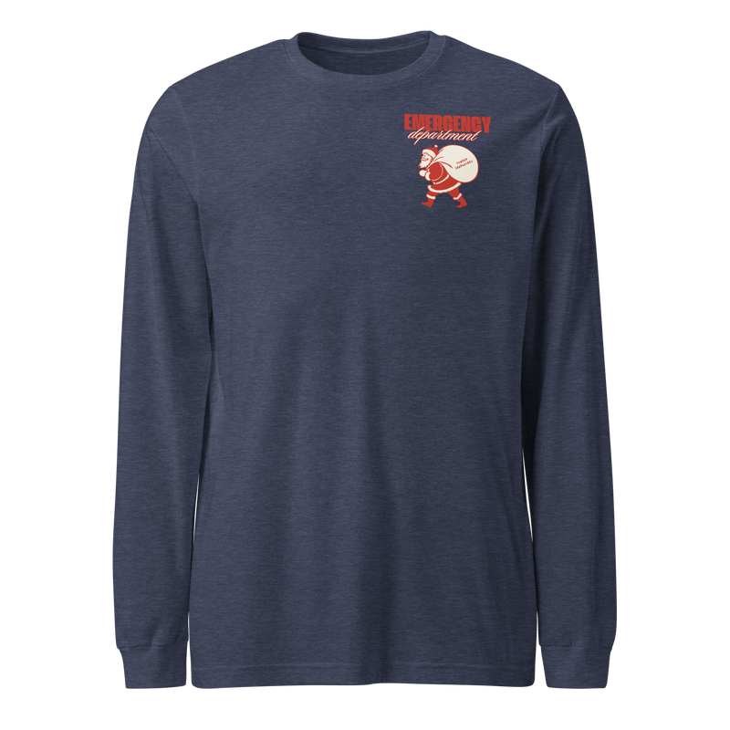 Emergency Department Santa Turkey Sandwiches - Long Sleeve