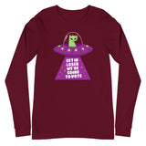 Alien Cat: We're going to vote - long sleeve