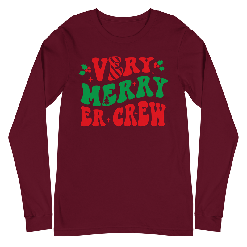 Very Merry ER Crew - Long Sleeve