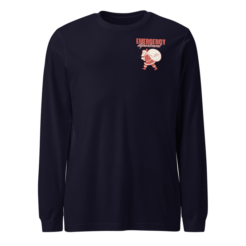 Emergency Department Santa Turkey Sandwiches - Long Sleeve