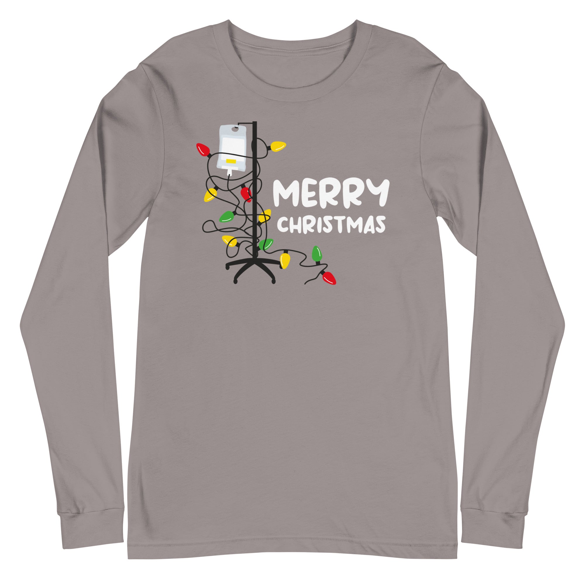 Merry Christmas Tangled Lights - Long Sleeve