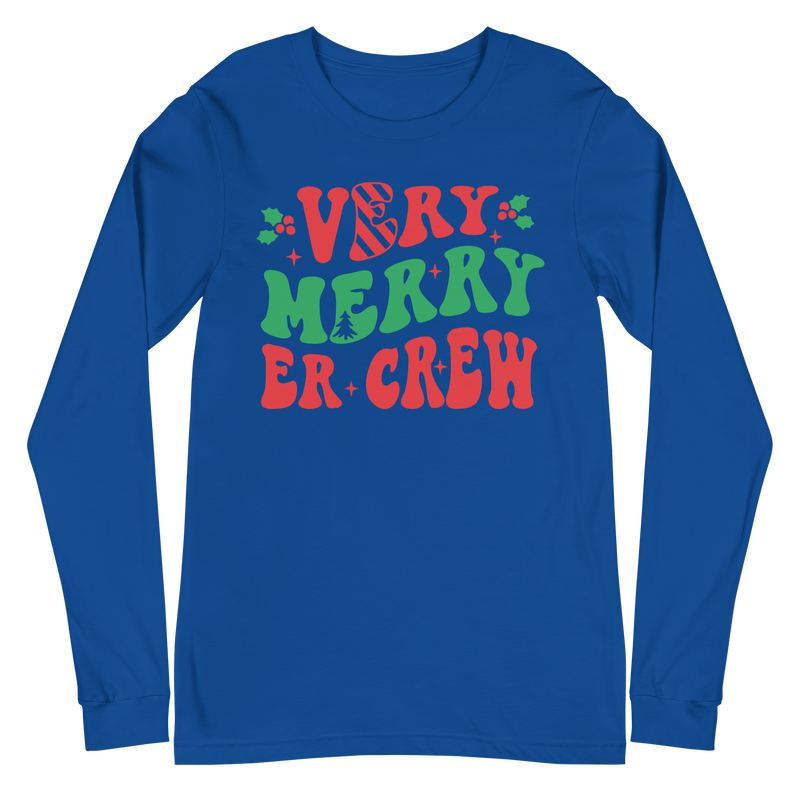 Very Merry ER Crew - Long Sleeve