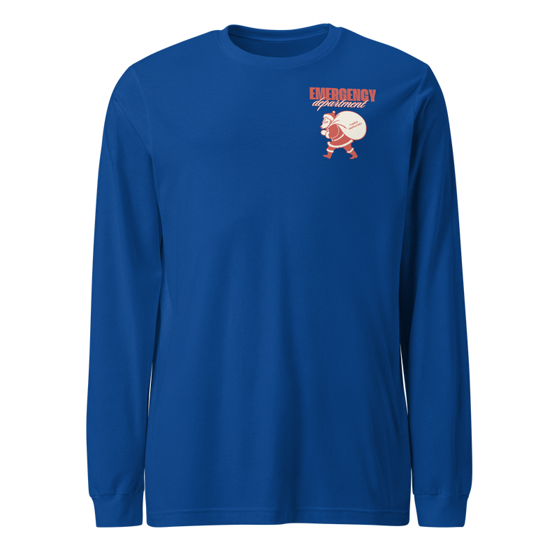 Emergency Department Santa Turkey Sandwiches - Long Sleeve