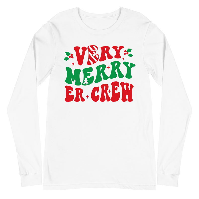 Very Merry ER Crew - Long Sleeve