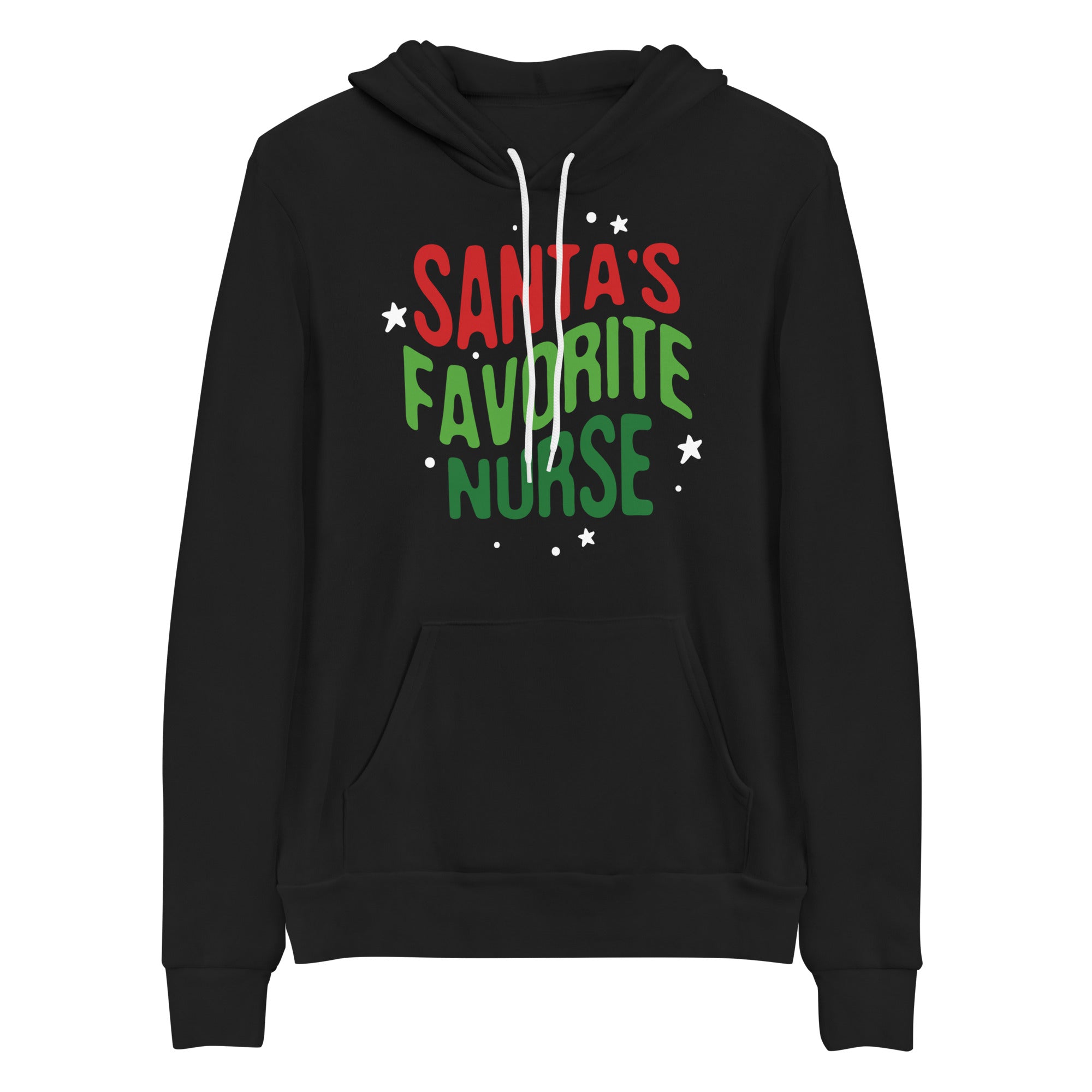 Hoodie: Santa's favorite nurse