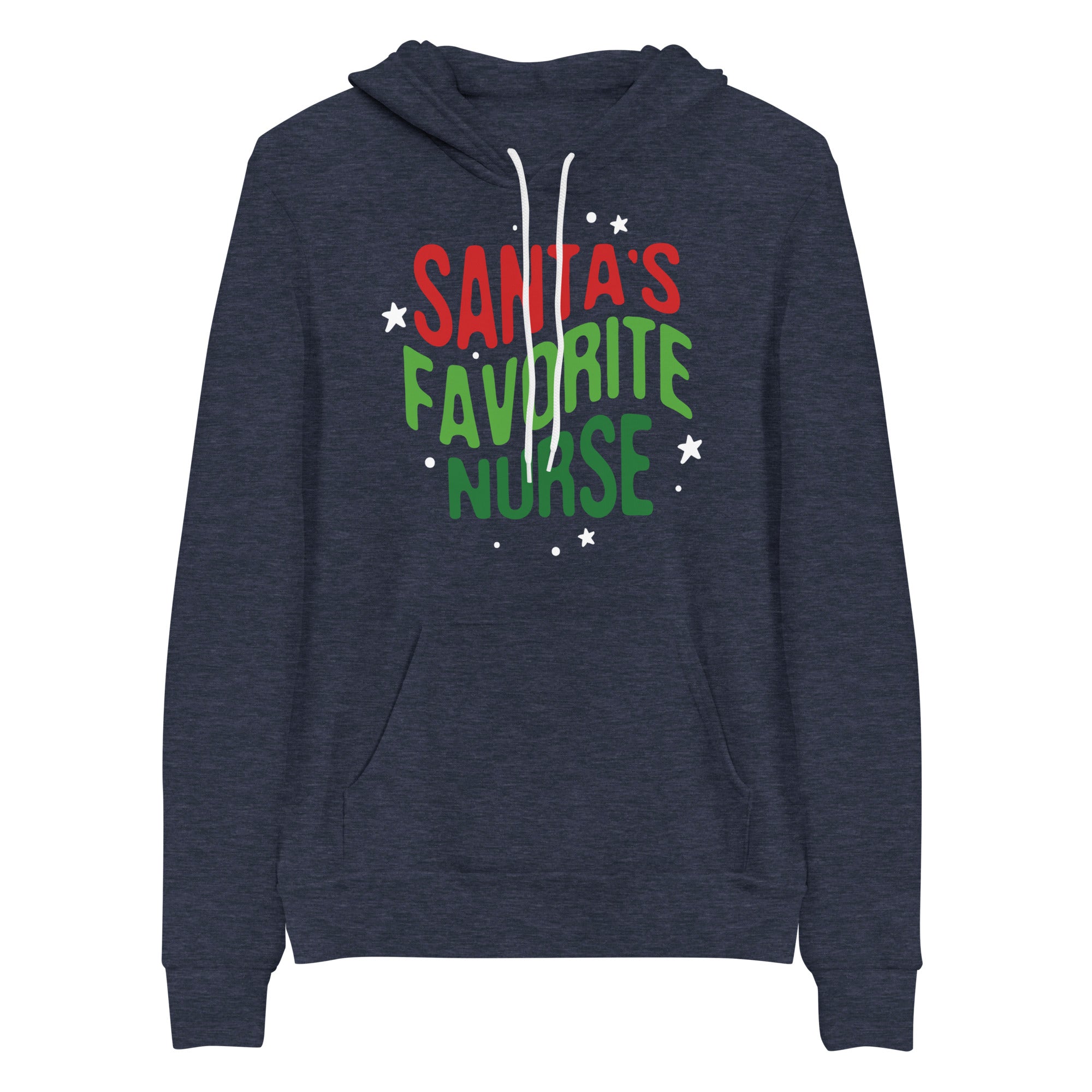 Hoodie: Santa's favorite nurse