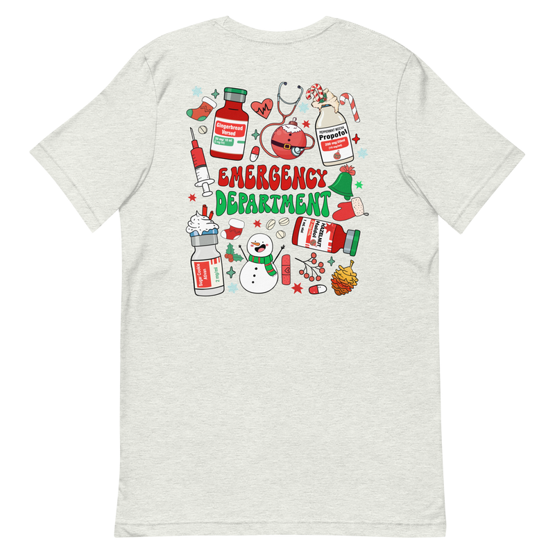 ER Christmas Crew - Front & Back Design!