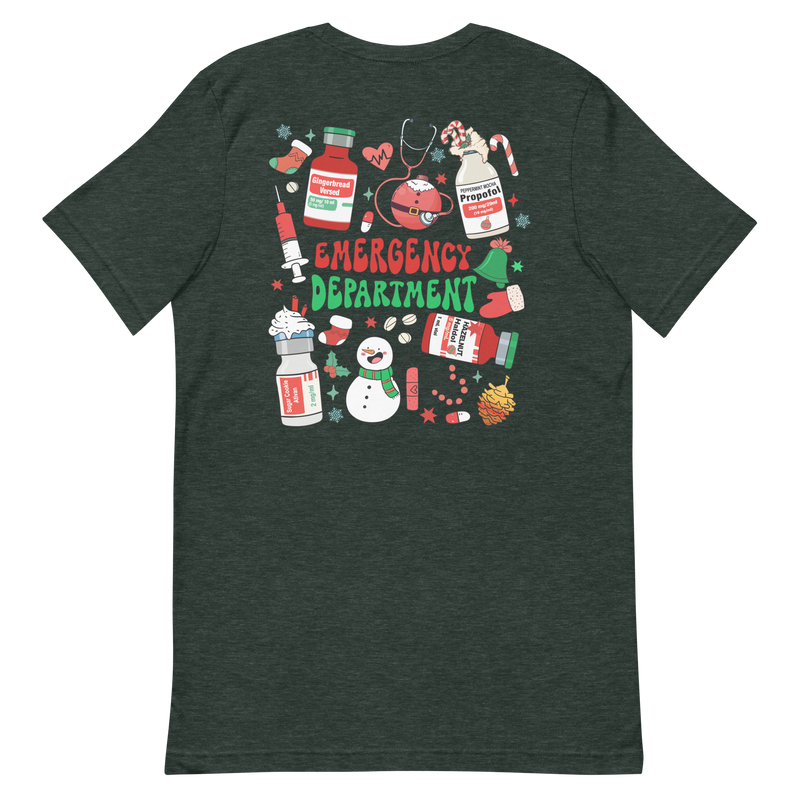 ER Christmas Crew - Front & Back Design!