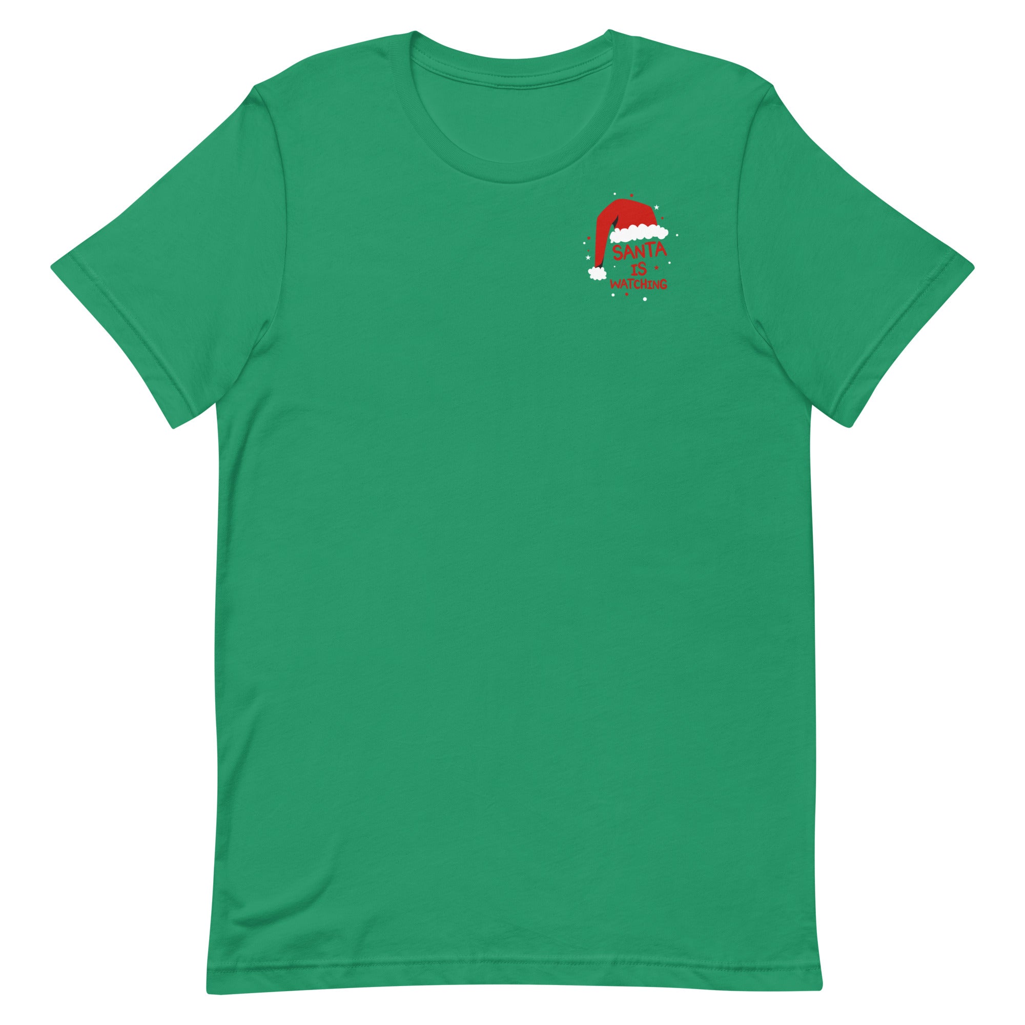 Santa is Watching - Left Chest