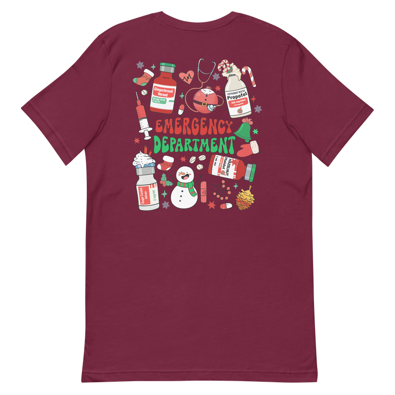 ER Christmas Crew - Front & Back Design!