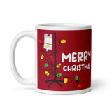Mug: Merry Christmas Tangled Lines