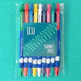 Snarky Pens: ICU (Set of 9 Pens)