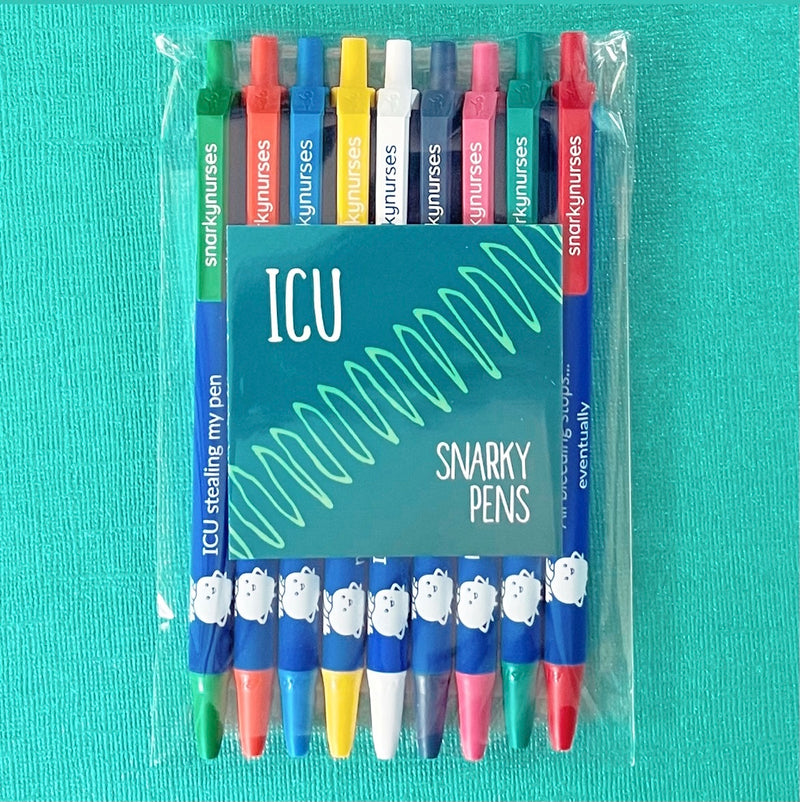 Snarky Pens: NICU - Set of 9 Pens