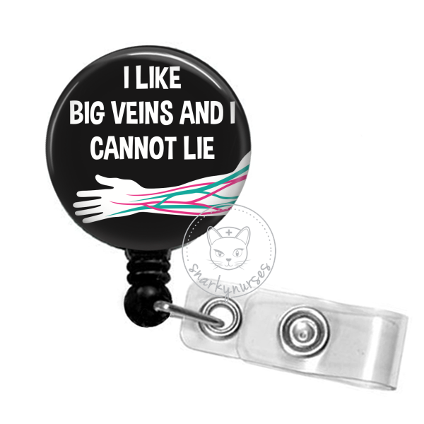 Badge Reel: I like Big Veins - Multiple Colors