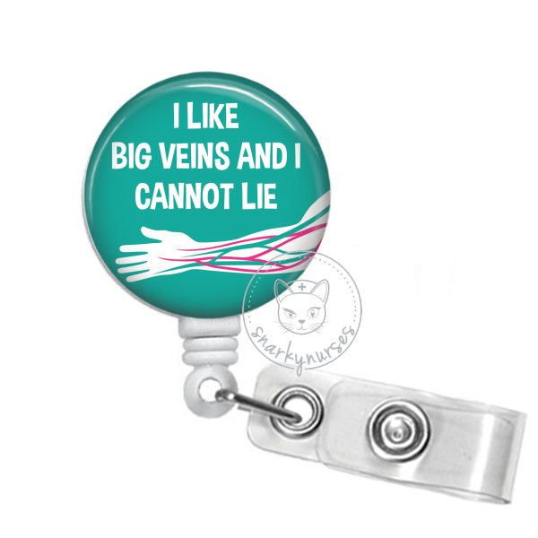 Badge Reel: I like Big Veins - Multiple Colors