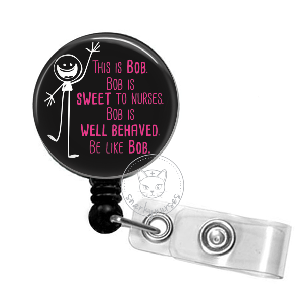 Buy Happy Snail - Badge Reel - Nurse Badge Reel - Nursing Badge
