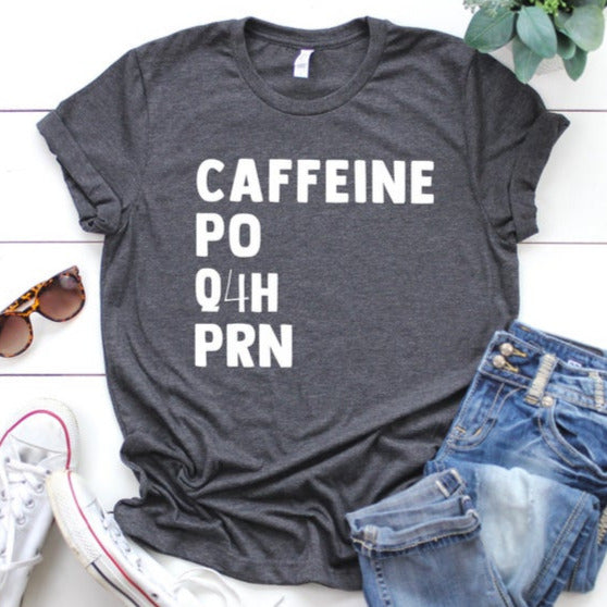 Caffeine PO Q4H PRN