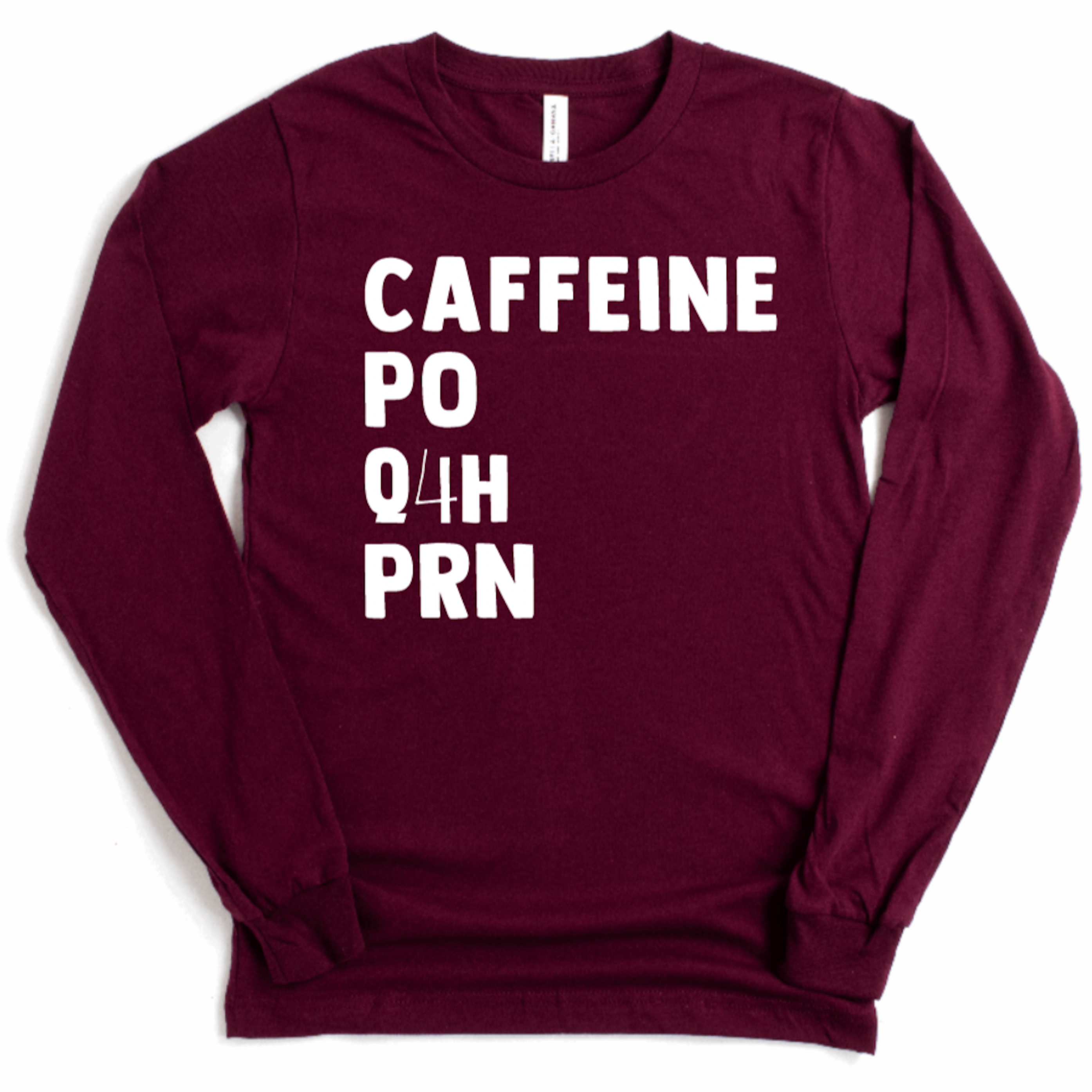 Caffeine PO Q4H PRN - Long Sleeve