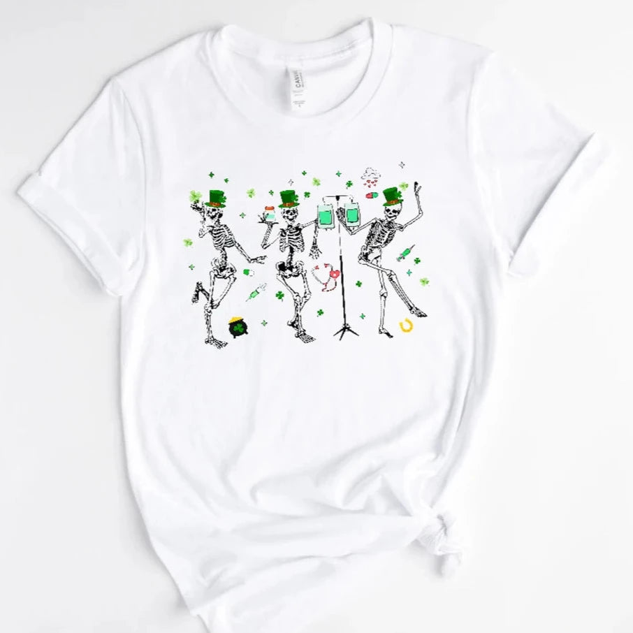 St. Patrick's Day Skeletons