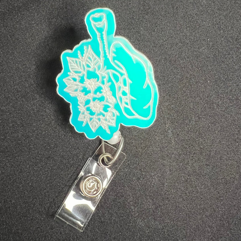 Color Shift Badge Reel: Floral Lungs