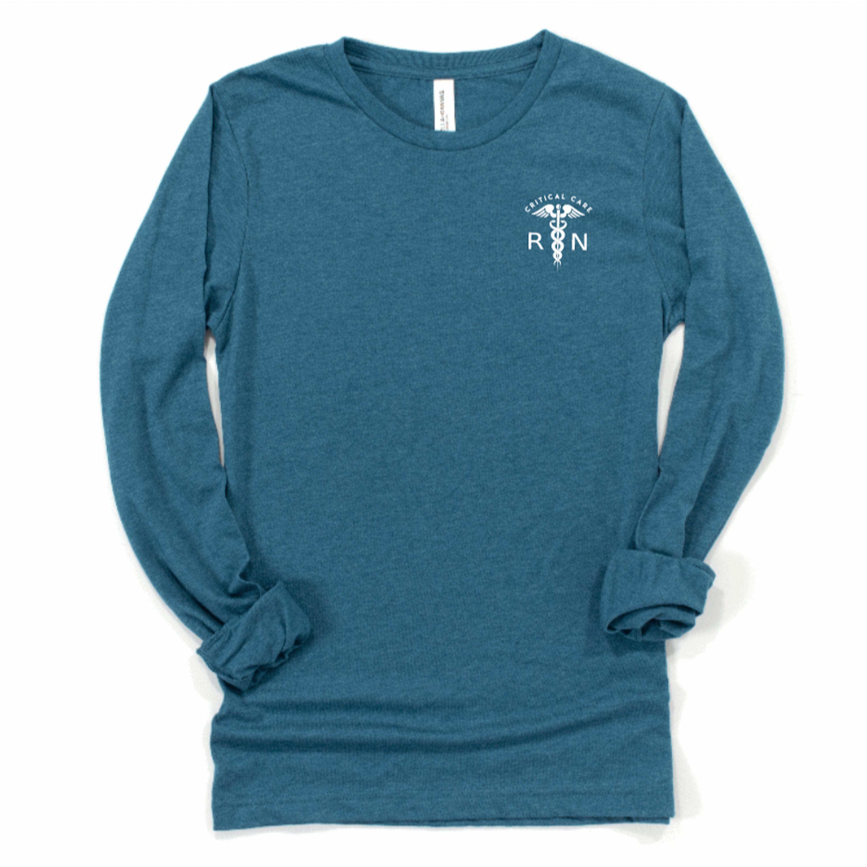 Critical Care RN Long Sleeve - Left Chest
