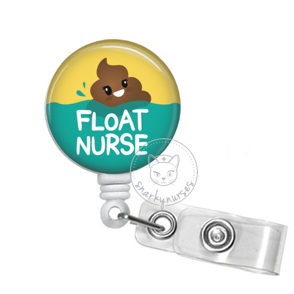 Badge Reel: Float Poo