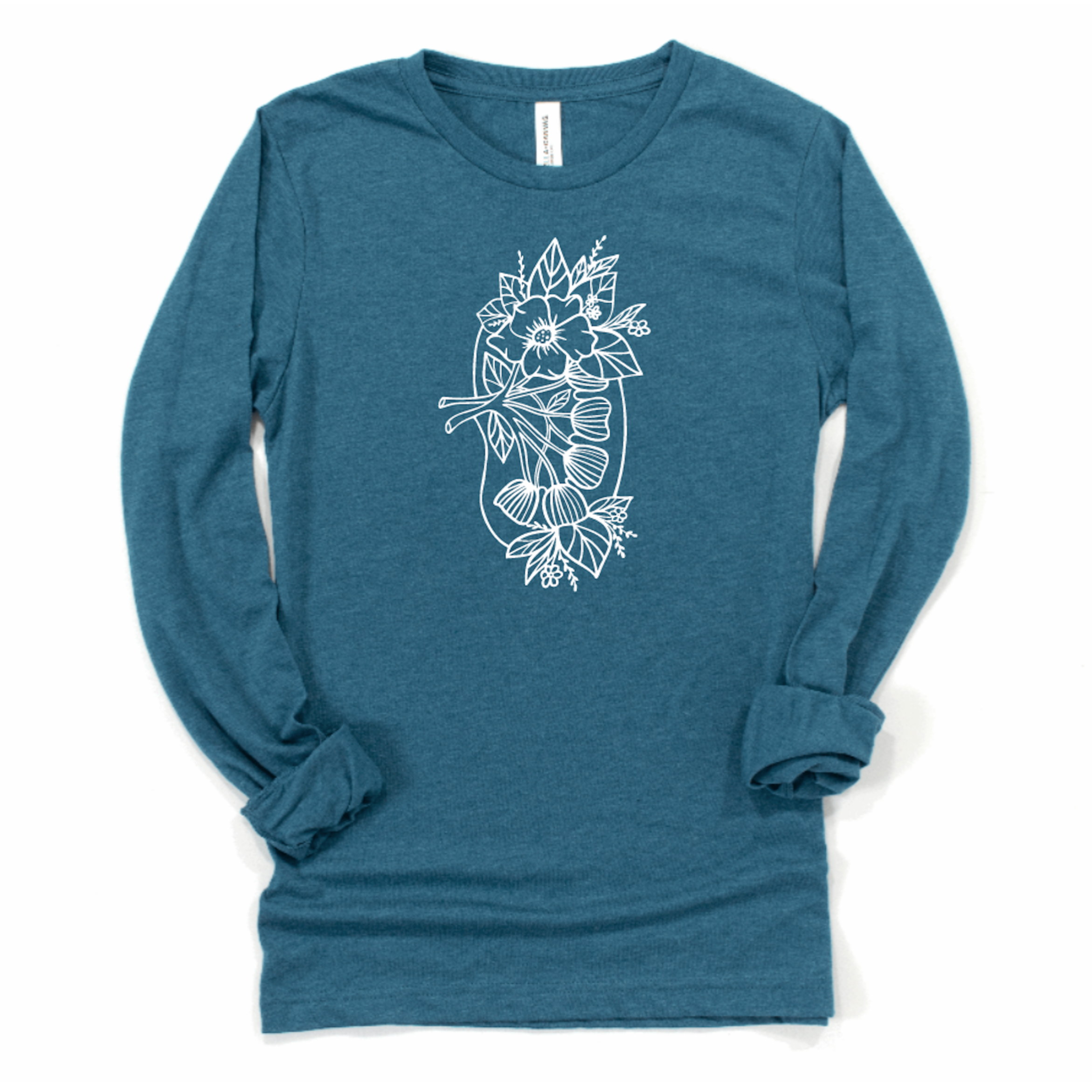 Floral Kidney - Long Sleeve