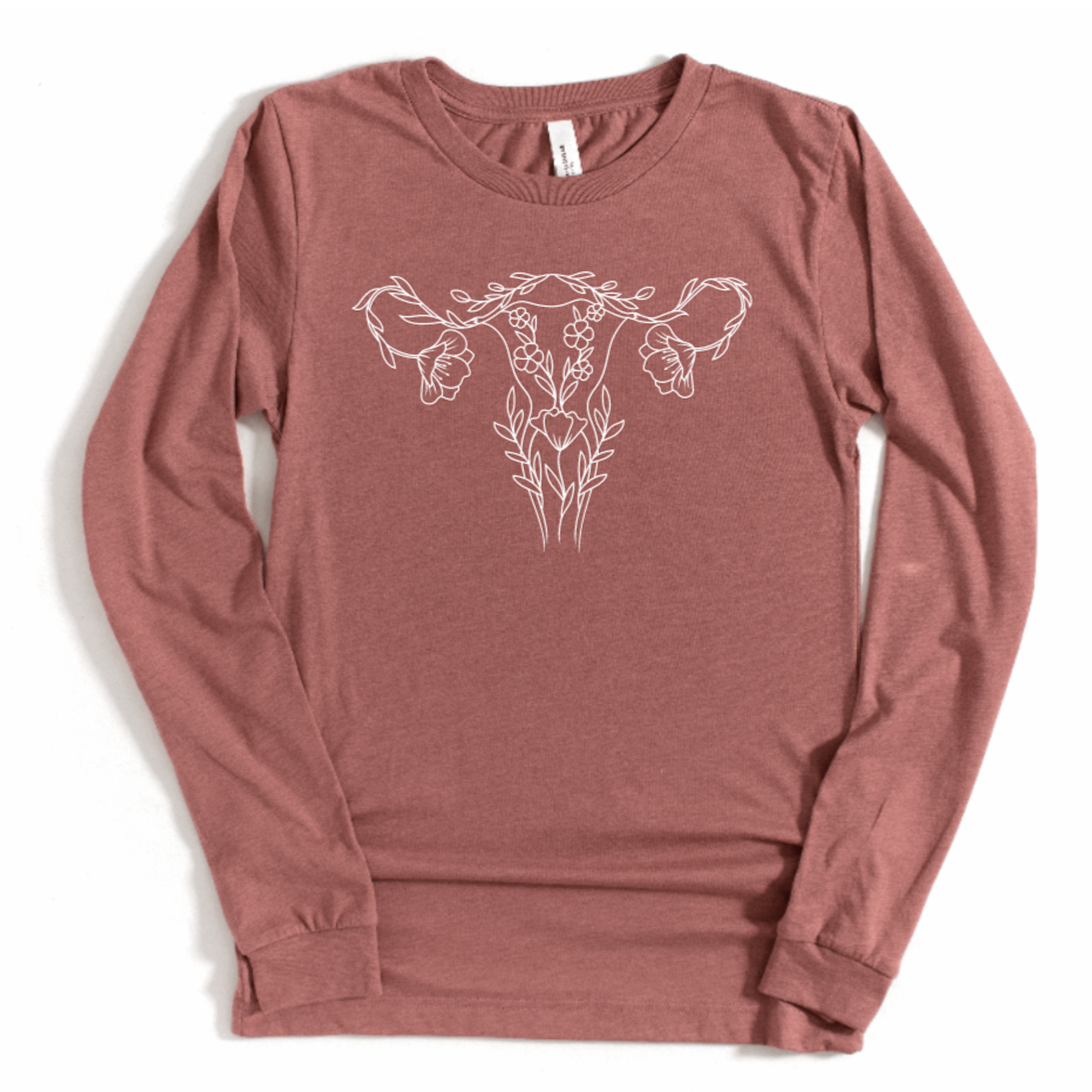 Floral Uterus - Long Sleeve