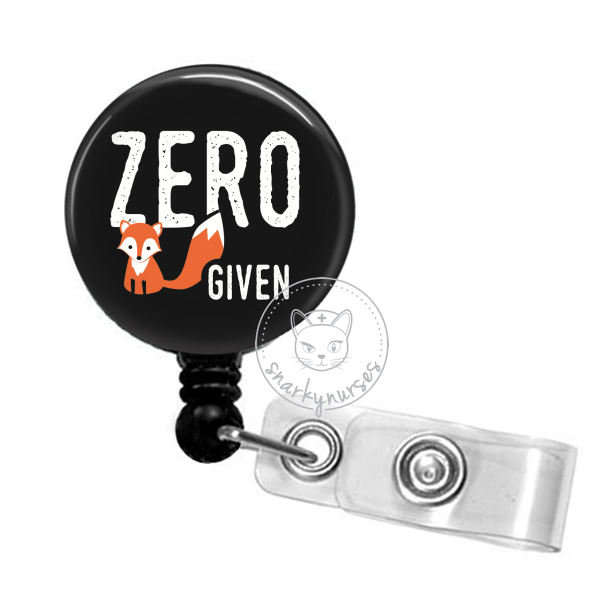Badge Reel: Zero Fox Given