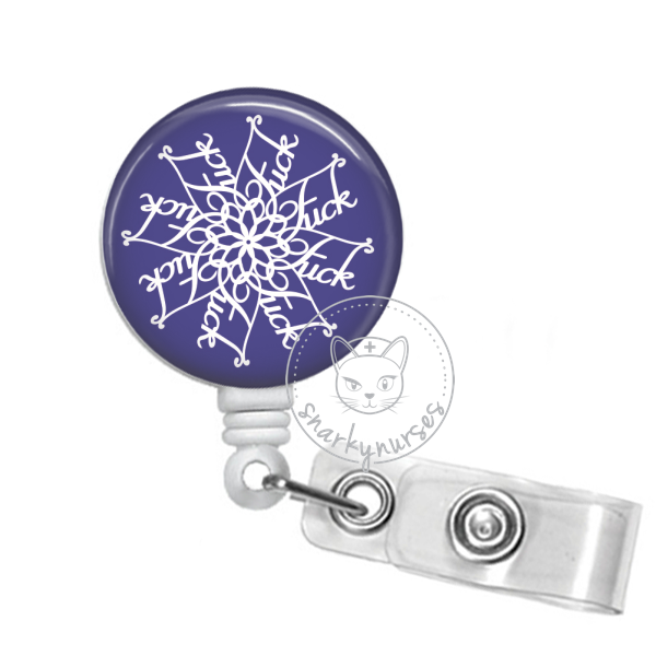 Christmas badge reel, Holiday badge reel, Nurse badge reel, Naughty Ni – 13  Dragonfly Designs