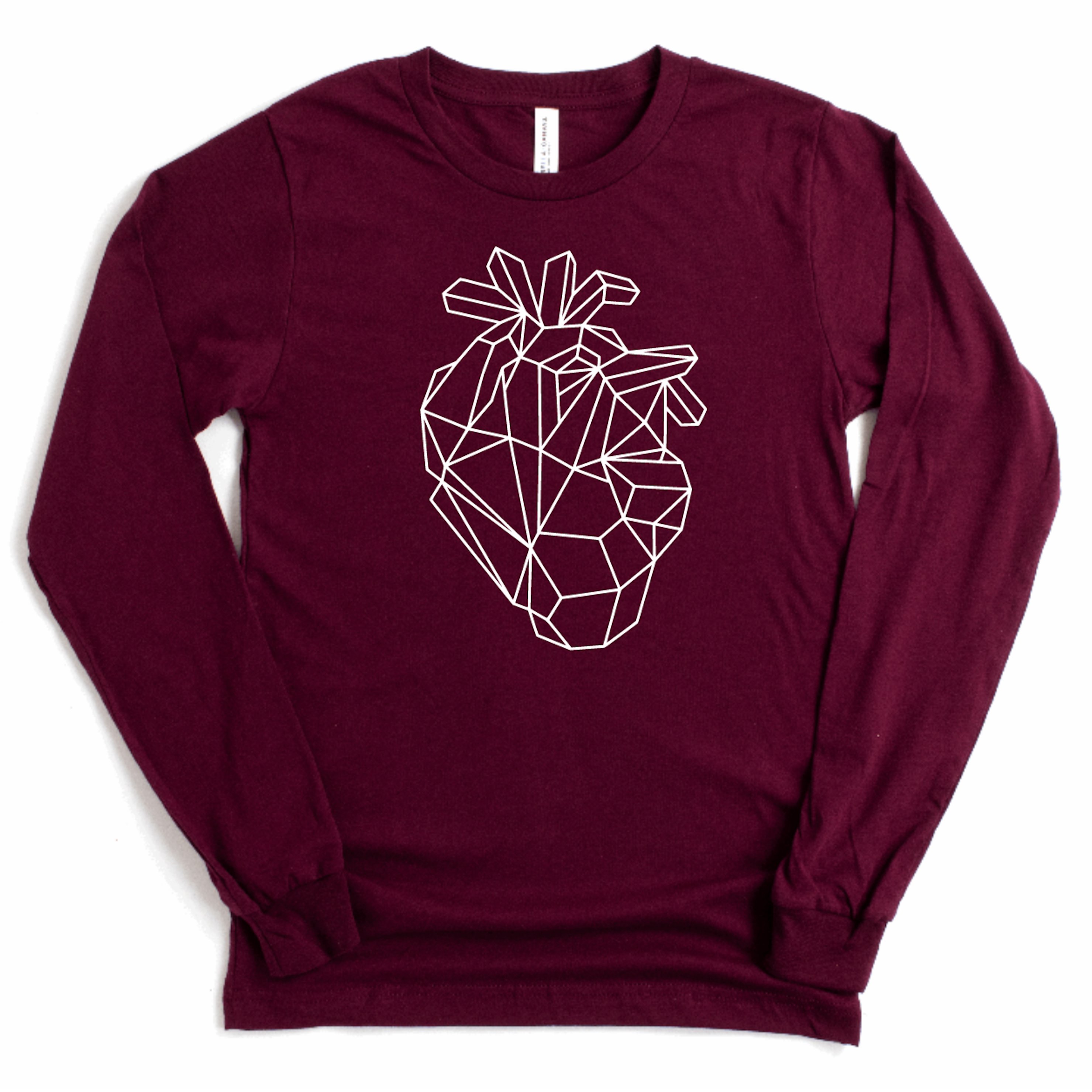 Geometric Heart - Long Sleeve