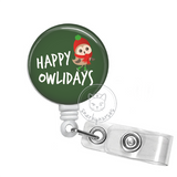 Badge Reel: Happy Owlidays