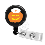 Badge Reel: Nurse Jackolantern