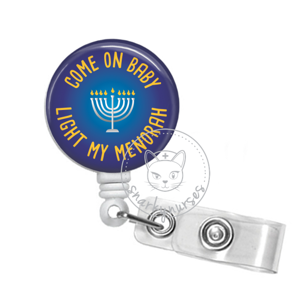 Badge Reel: Come on baby, light my menorah – snarkynurses
