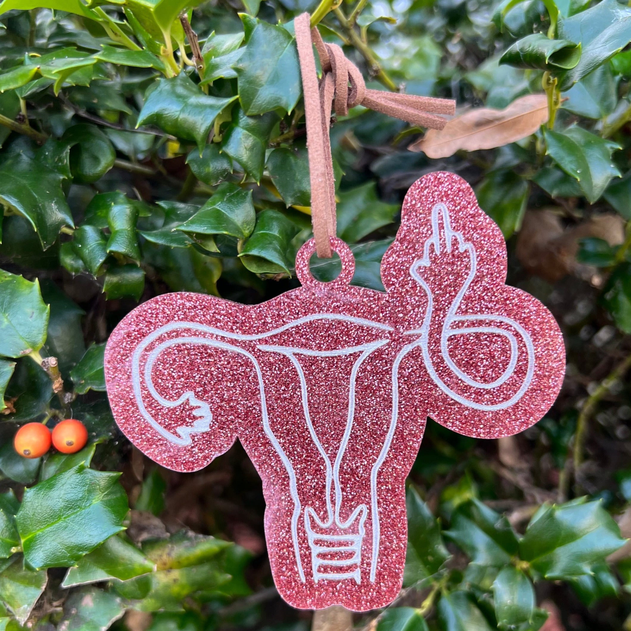 Ornament: Middle Finger Uterus