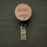 Mirrored Badge Reel: Personalize!