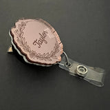 Mirrored Badge Reel: Circle - Personalize!