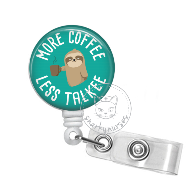 Badge Reel: More Coffee, Less Talkee
