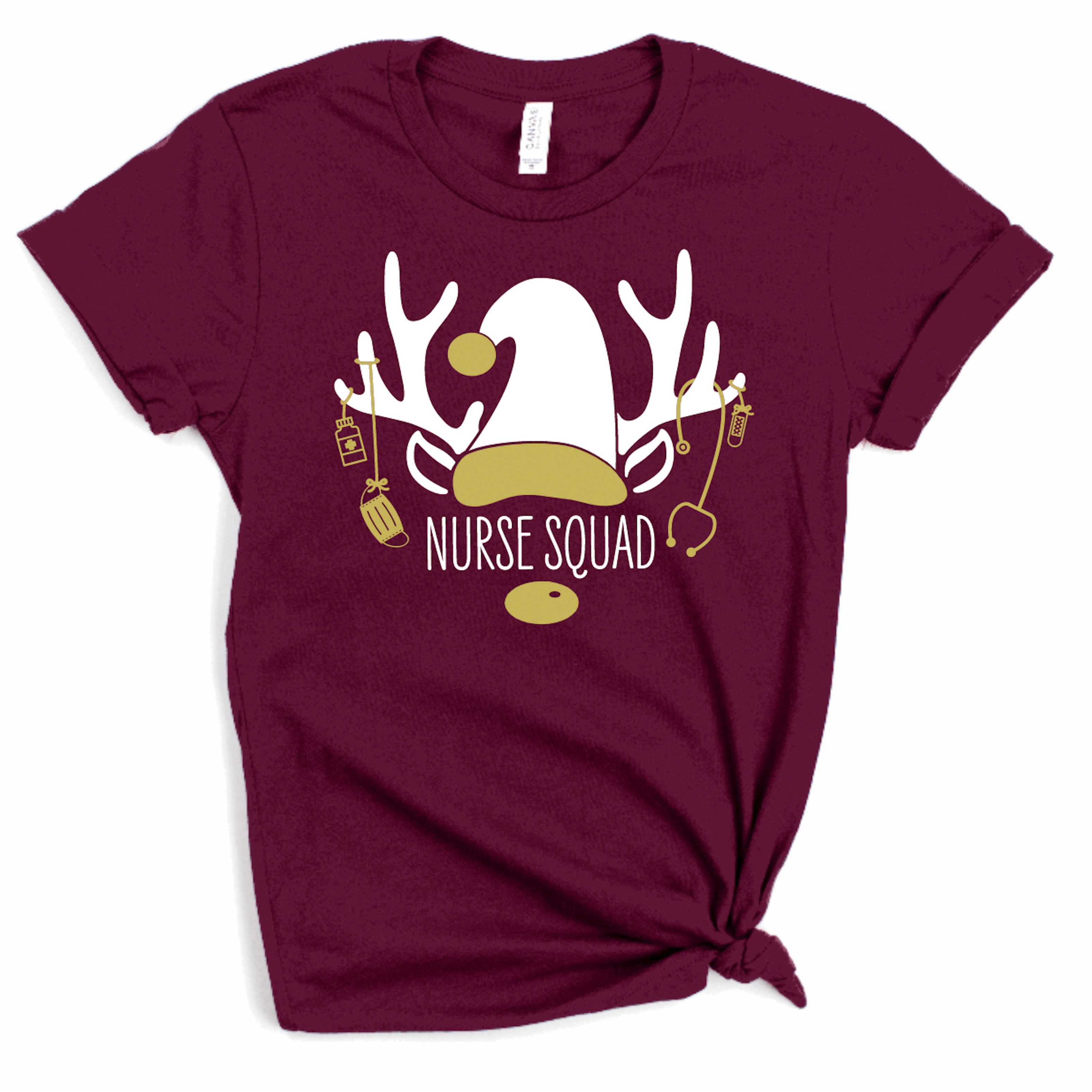 Holiday Nurse Squad Reindeer