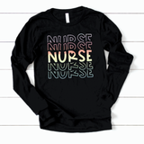 Nurse Watercolor - Long Sleeve