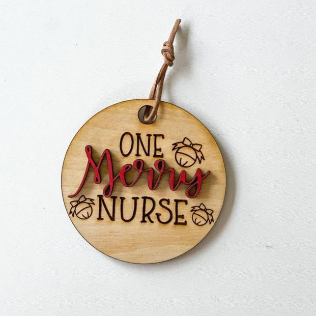 Ornament: One Merry Nurse